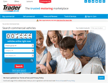 Tablet Screenshot of commercial.autotrader.co.za