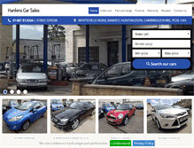 Tablet Screenshot of hankinsmotors.co.uk.razsor.autotrader.co.uk